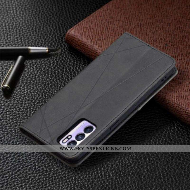 Flip Cover Oppo Reno 6 5G Style Artiste