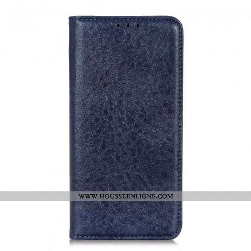 Flip Cover Oppo Reno 6 5G Texture Cuir
