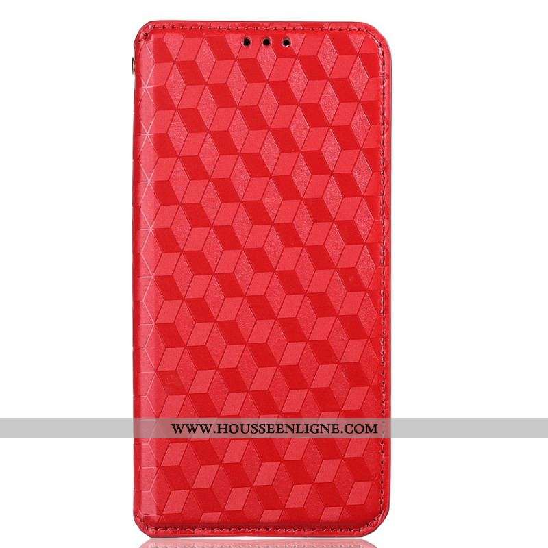 Flip Cover Oppo Reno 6 Pro 5G Cubes 3D