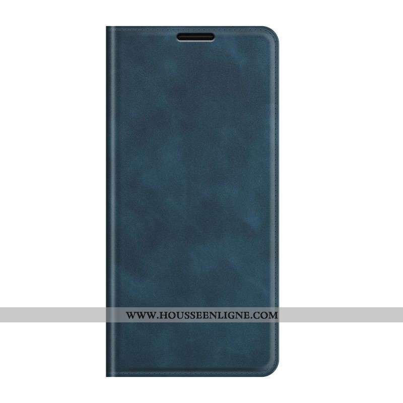 Flip Cover Oppo Reno 6 Pro 5G Skin-Touch Douceur