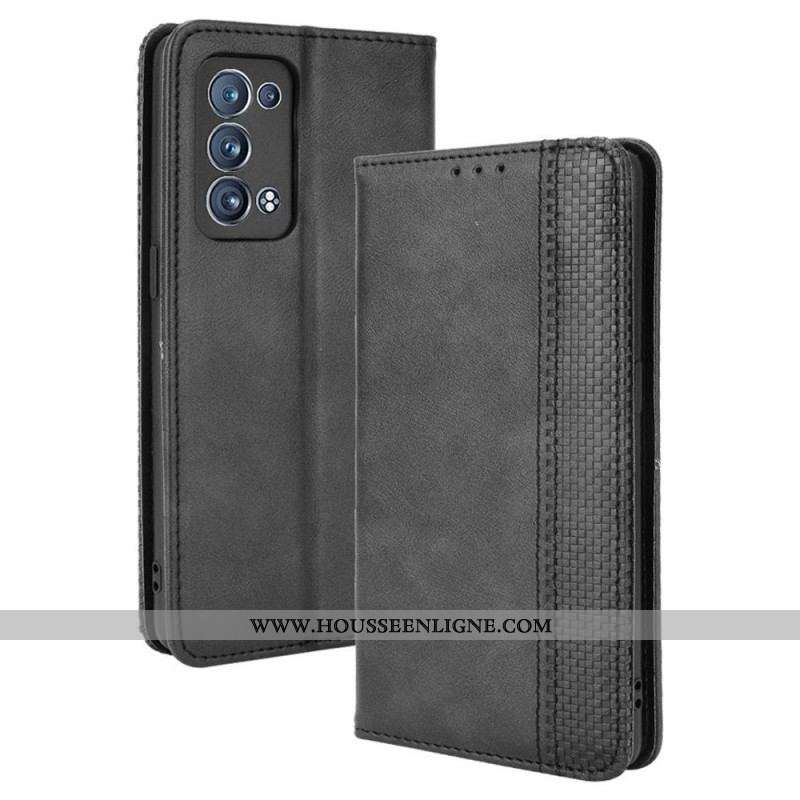 Flip Cover Oppo Reno 6 Pro 5G Stylisée