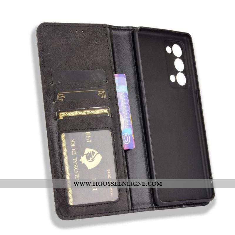 Flip Cover Oppo Reno 6 Pro 5G Stylisée
