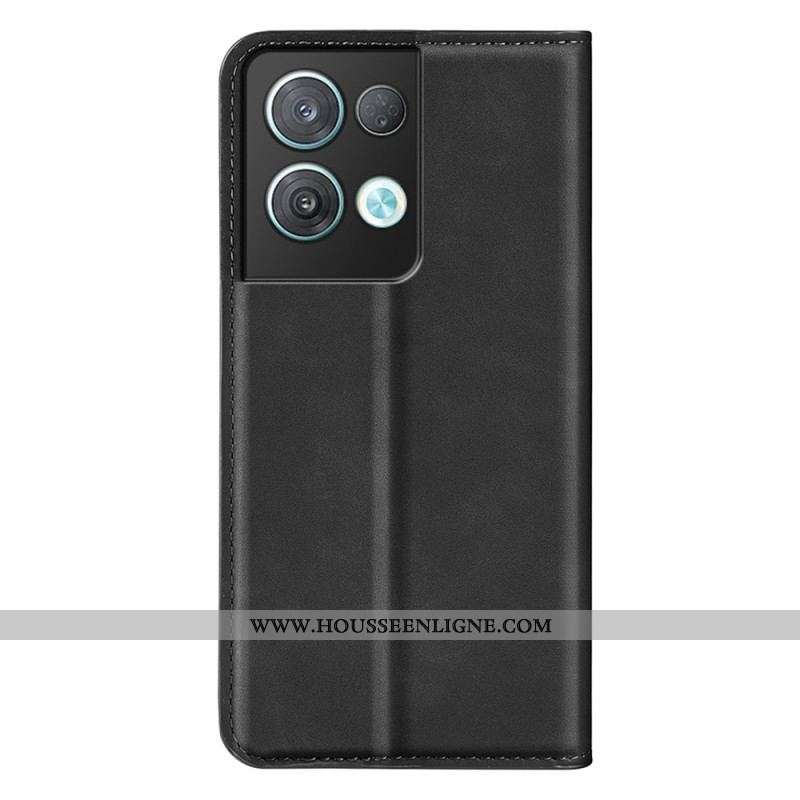 Flip Cover Oppo Reno 8 Pro Classique