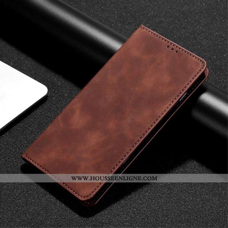 Flip Cover Oppo Reno 8 Pro Effet Cuir