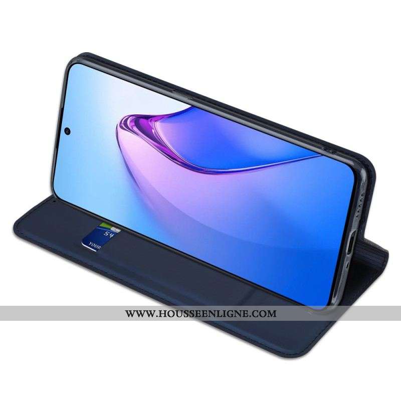Flip Cover Oppo Reno 8 Pro Skin Pro DUX DUCIS