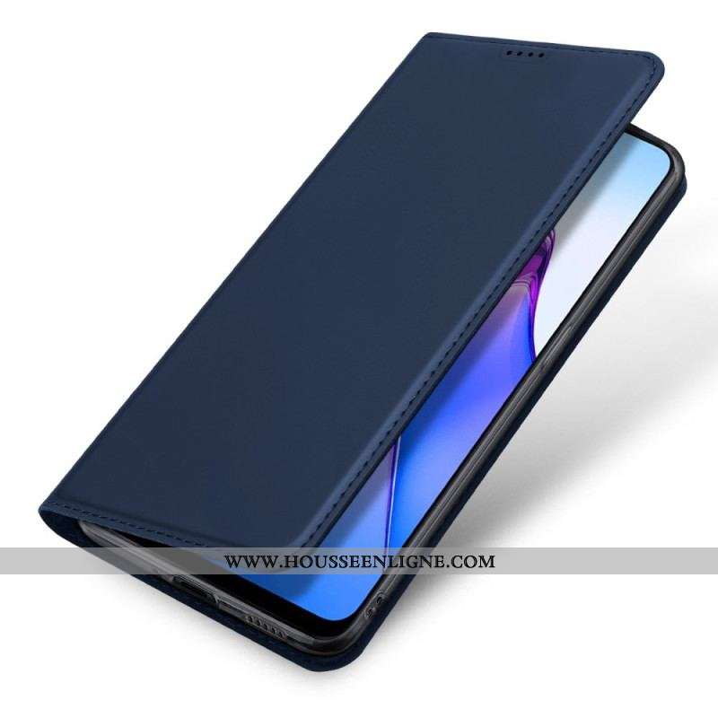 Flip Cover Oppo Reno 8 Pro Skin Pro DUX DUCIS
