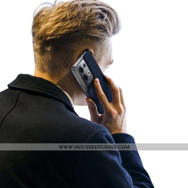 Flip Cover Oppo Reno 8 Pro Skin Pro DUX DUCIS