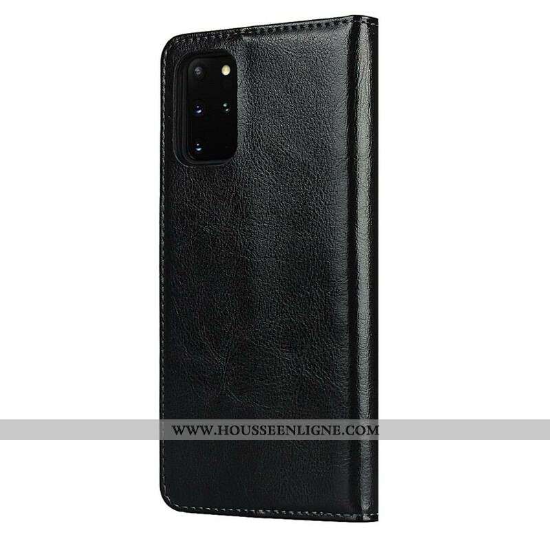 Flip Cover SSamsung Galaxy S20 Plus / S20 Plus 5G Cuir Véritable