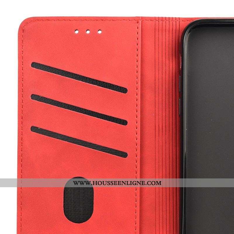 Flip Cover Samsung Galaxy A12 / M12 Effet Cuir Business Bicolore