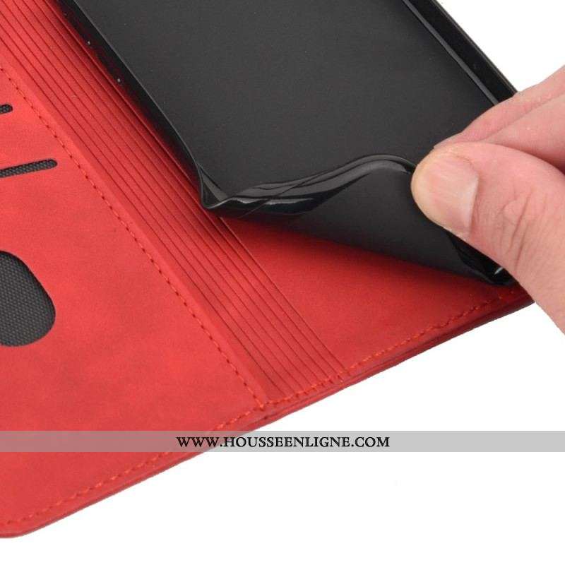 Flip Cover Samsung Galaxy A12 / M12 Effet Cuir Business Bicolore