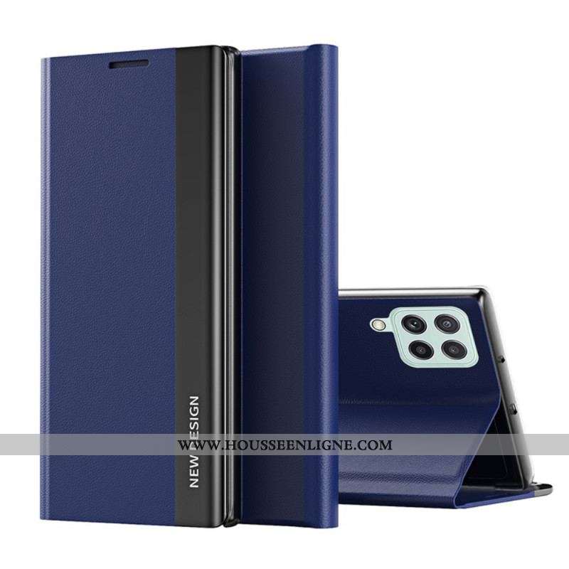Flip Cover Samsung Galaxy A12 / M12 Simili Cuir