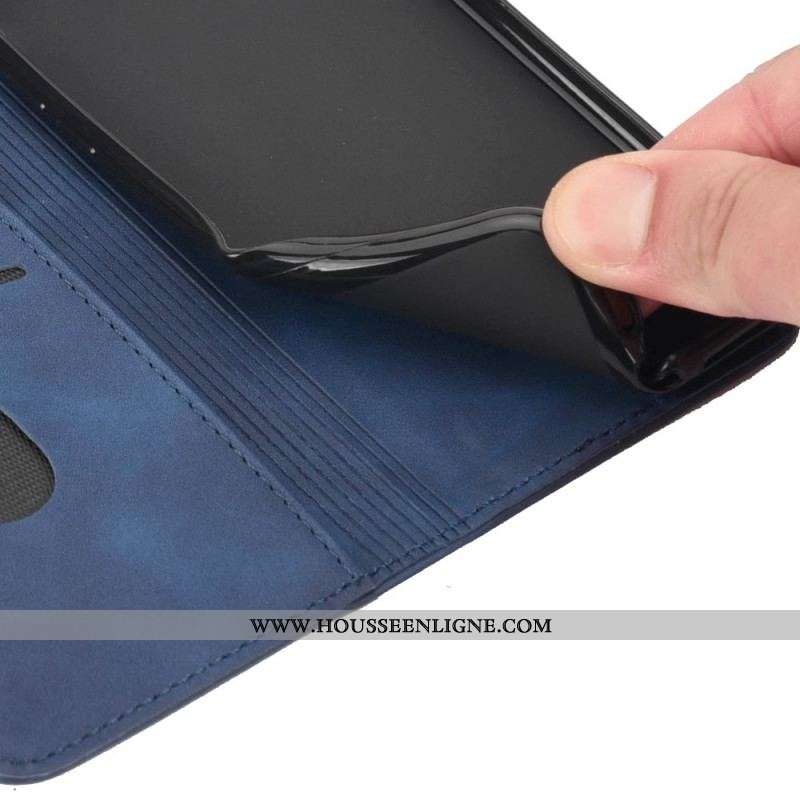 Flip Cover Samsung Galaxy A13 5G / A04s Effet Cuir Business Bicolore