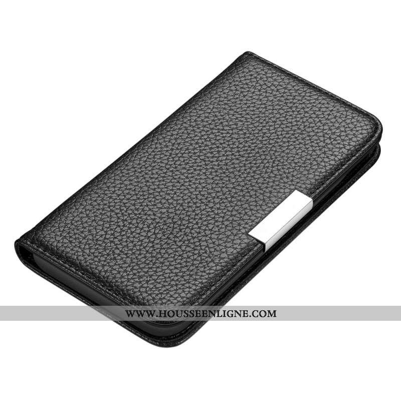 Flip Cover Samsung Galaxy A13 5G / A04s Simili Cuir Litchi Ultra Chic