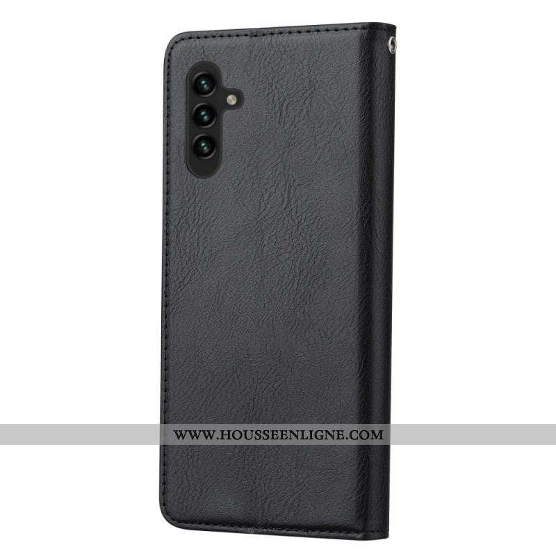 Flip Cover Samsung Galaxy A13 5G / A04s Simili Cuir Porte-Cartes