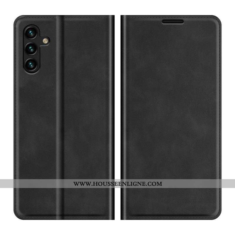 Flip Cover Samsung Galaxy A13 5G / A04s Style Cuir Design