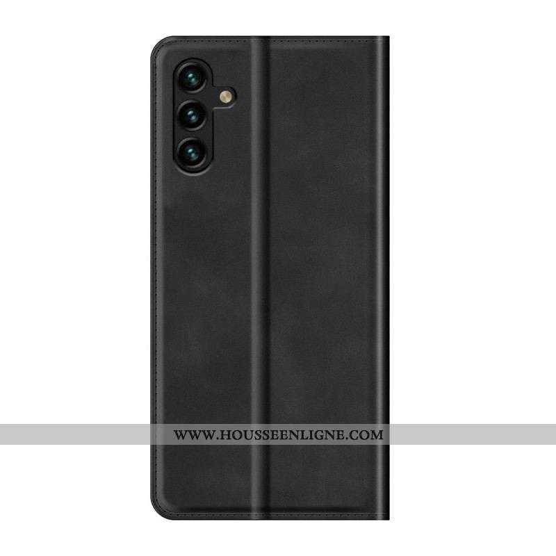 Flip Cover Samsung Galaxy A13 5G / A04s Style Cuir Design