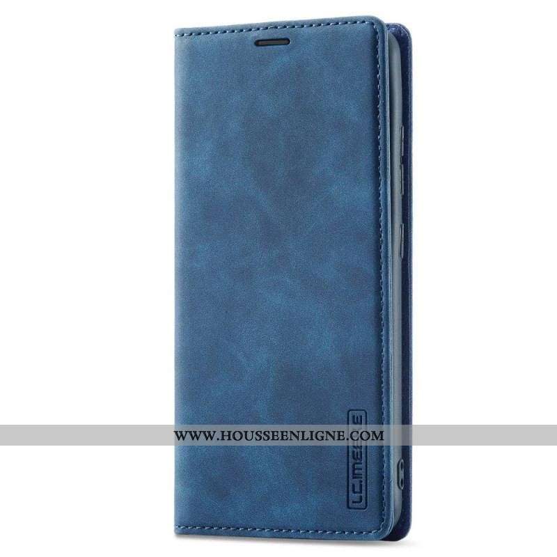 Flip Cover Samsung Galaxy A13 LC.IMEEKE Effet Cuir