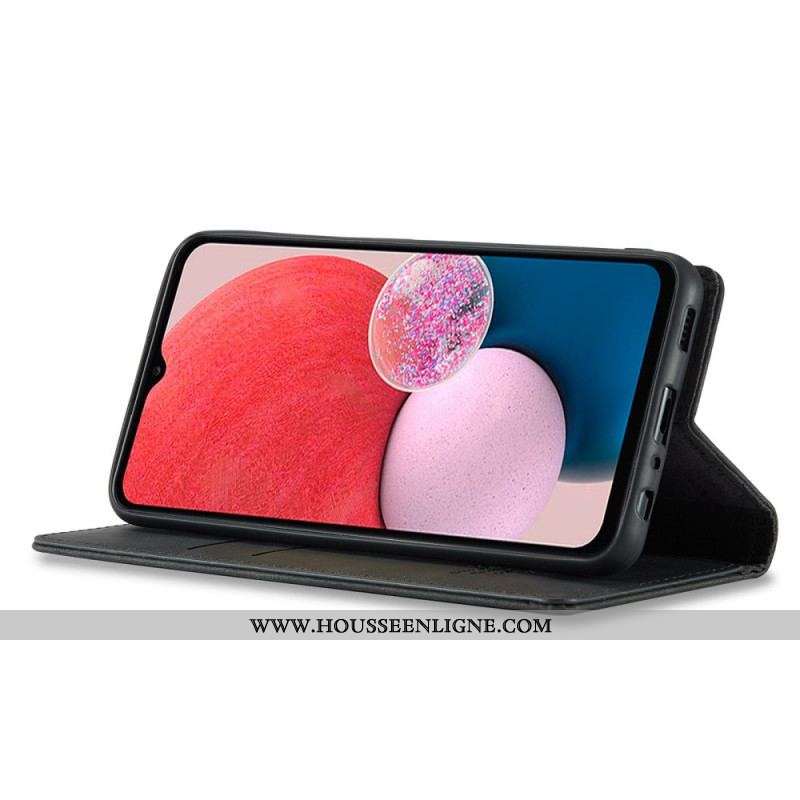 Flip Cover Samsung Galaxy A13 LC.IMEEKE Effet Cuir
