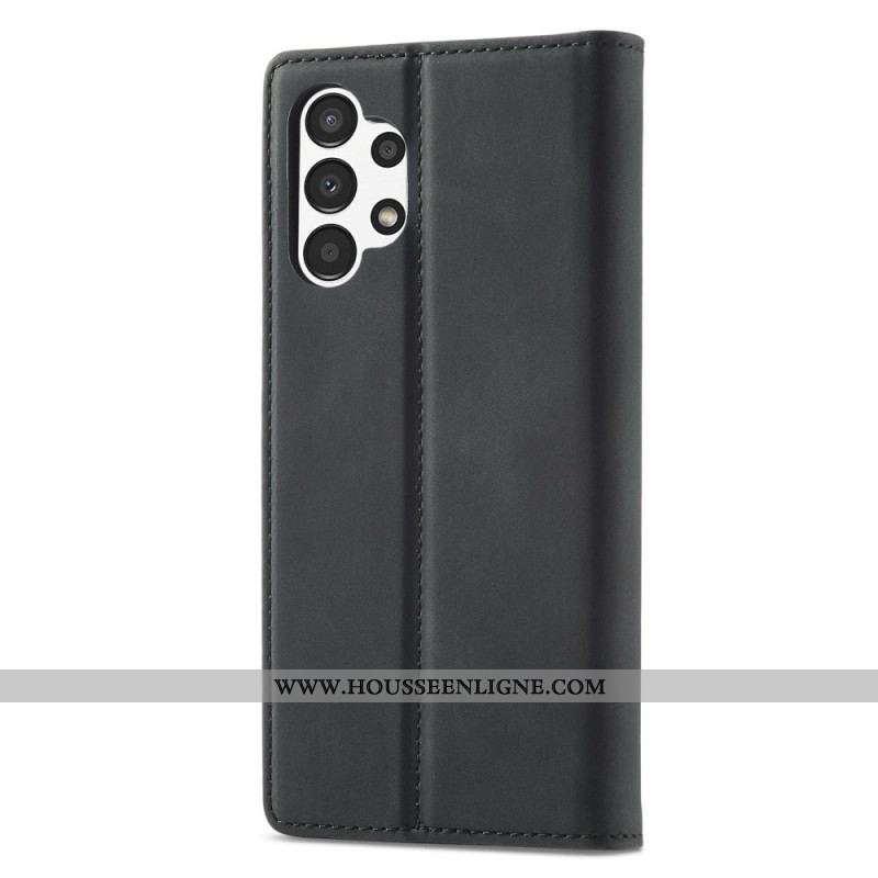Flip Cover Samsung Galaxy A13 LC.IMEEKE Effet Cuir