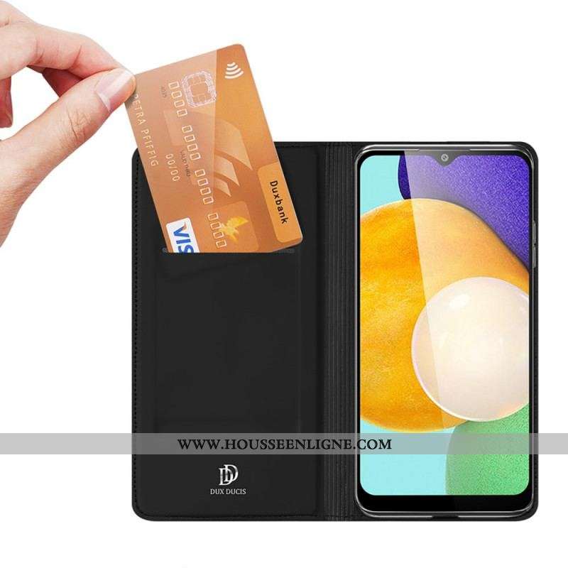 Flip Cover Samsung Galaxy A13 Skin Pro Series Dux Ducis