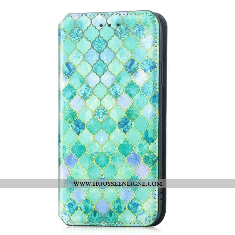 Flip Cover Samsung Galaxy A14 5G / A14 Design RFID Caseneo