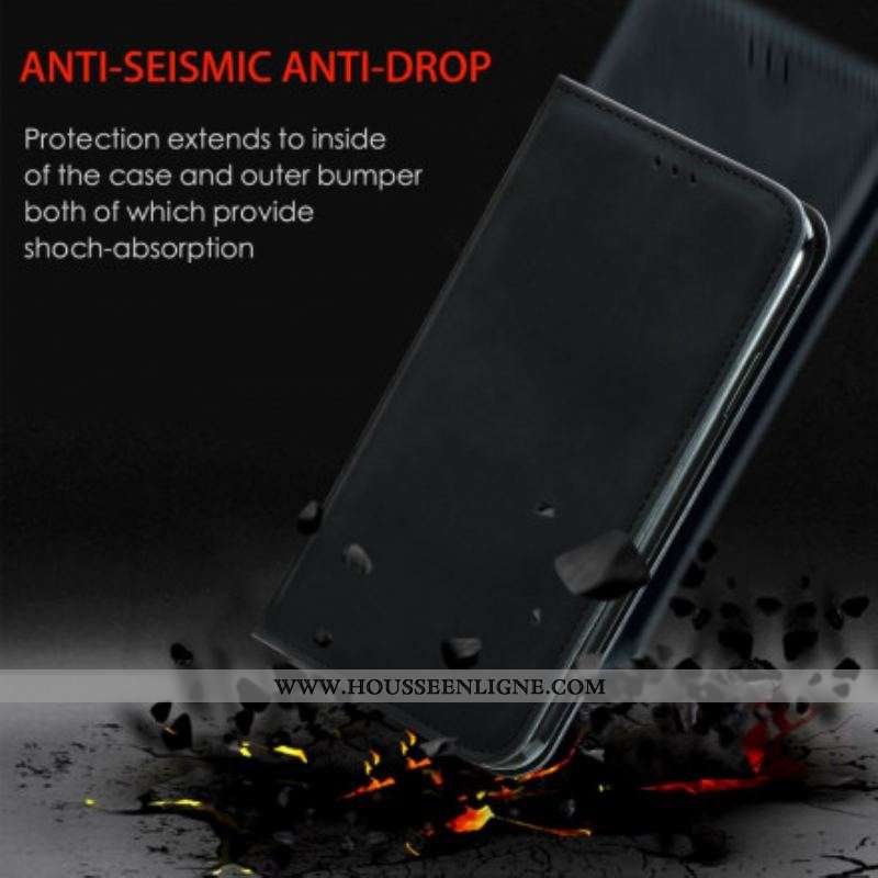 Flip Cover Samsung Galaxy A51 5G Simili Cuir Vintage