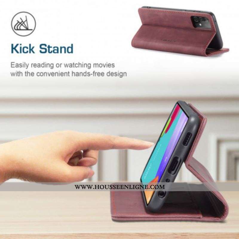 Flip Cover Samsung Galaxy A52 4G / A52 5G / A52s 5G CASEME Simili Cuir