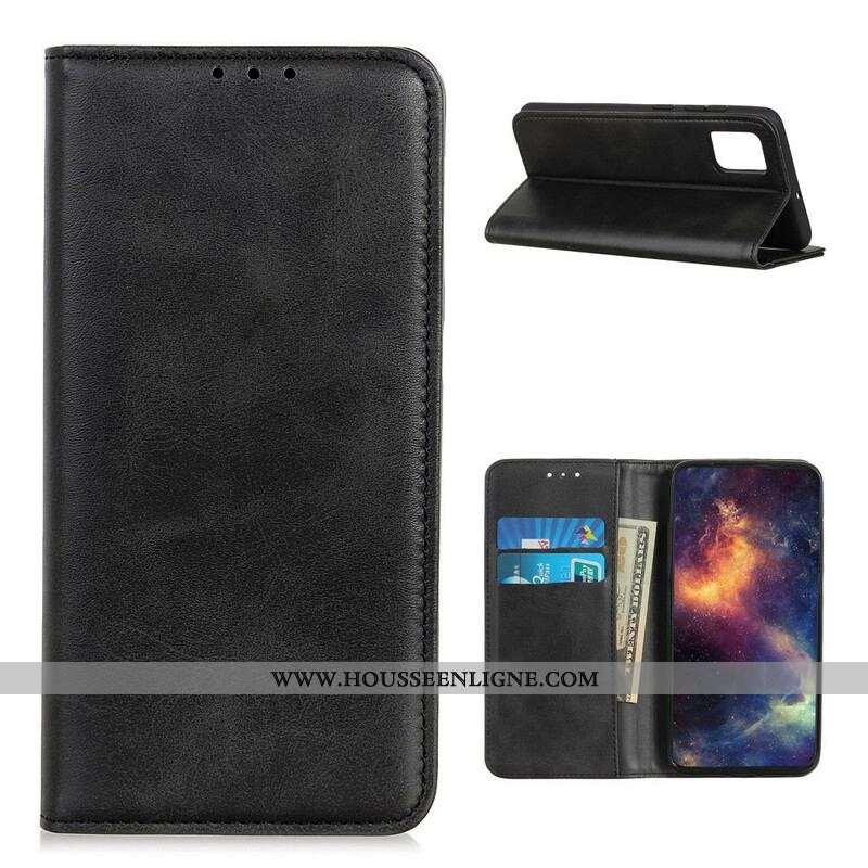 Flip Cover Samsung Galaxy A52 4G / A52 5G / A52s 5G Cuir Fendu Vintage