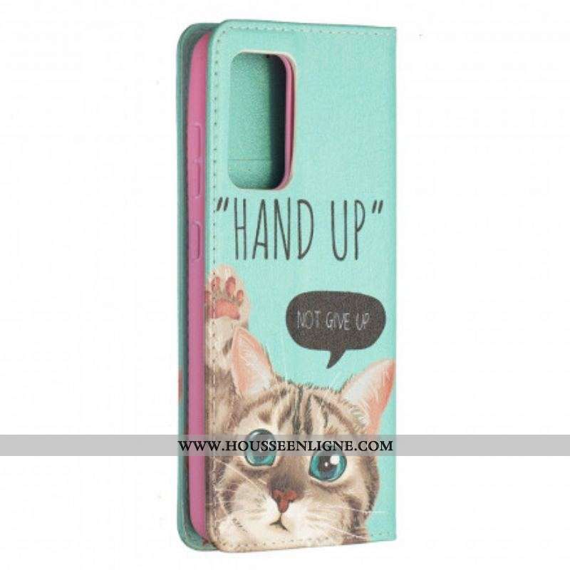 Flip Cover Samsung Galaxy A52 4G / A52 5G / A52s 5G Hand Up
