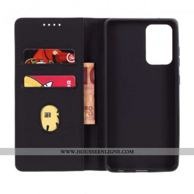 Flip Cover Samsung Galaxy A52 4G / A52 5G / A52s 5G Porte-Carte Support