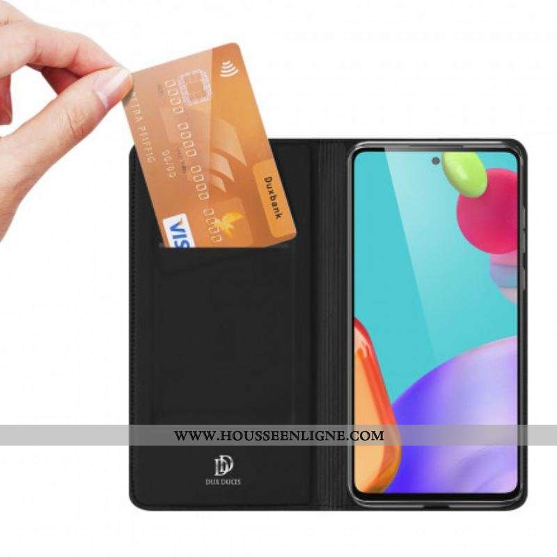 Flip Cover Samsung Galaxy A52 4G / A52 5G / A52s 5G Skin Pro DUX DUCIS