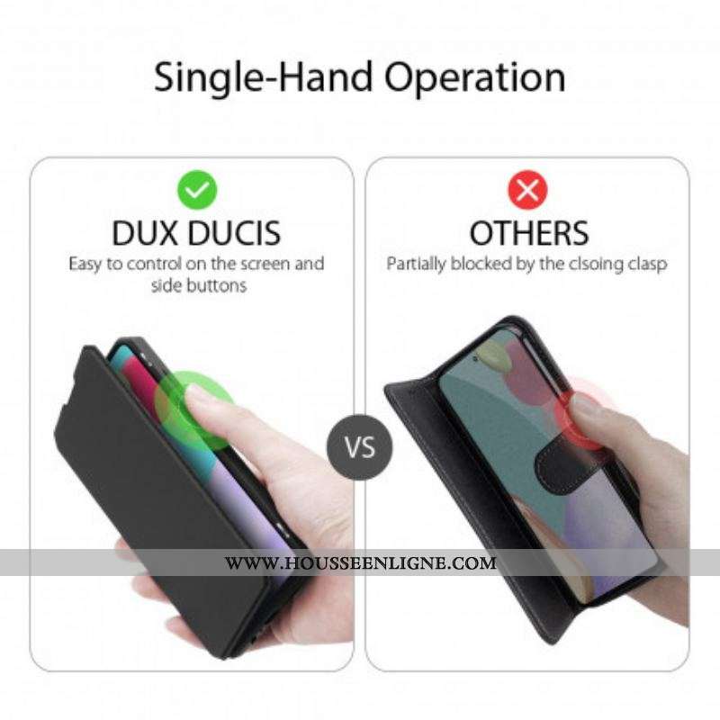 Flip Cover Samsung Galaxy A52 4G / A52 5G / A52s 5G Skin X Series DUX DUCIS