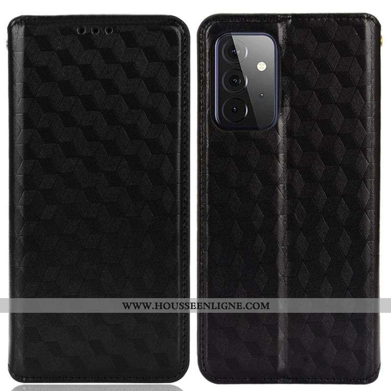 Flip Cover Samsung Galaxy A53 5G Effet Cuir Diamant 3D