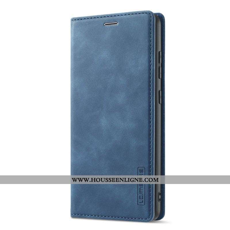 Flip Cover Samsung Galaxy A53 5G LC.IMEEKE Effet Cuir