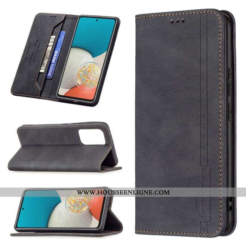 Flip Cover Samsung Galaxy A53 5G RFID Couture Binfen Color