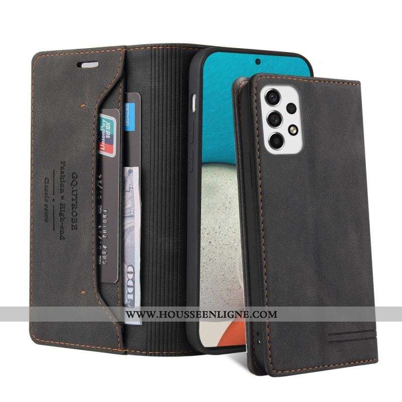 Flip Cover Samsung Galaxy A53 5G Simili Cuir GQ.UTROBE