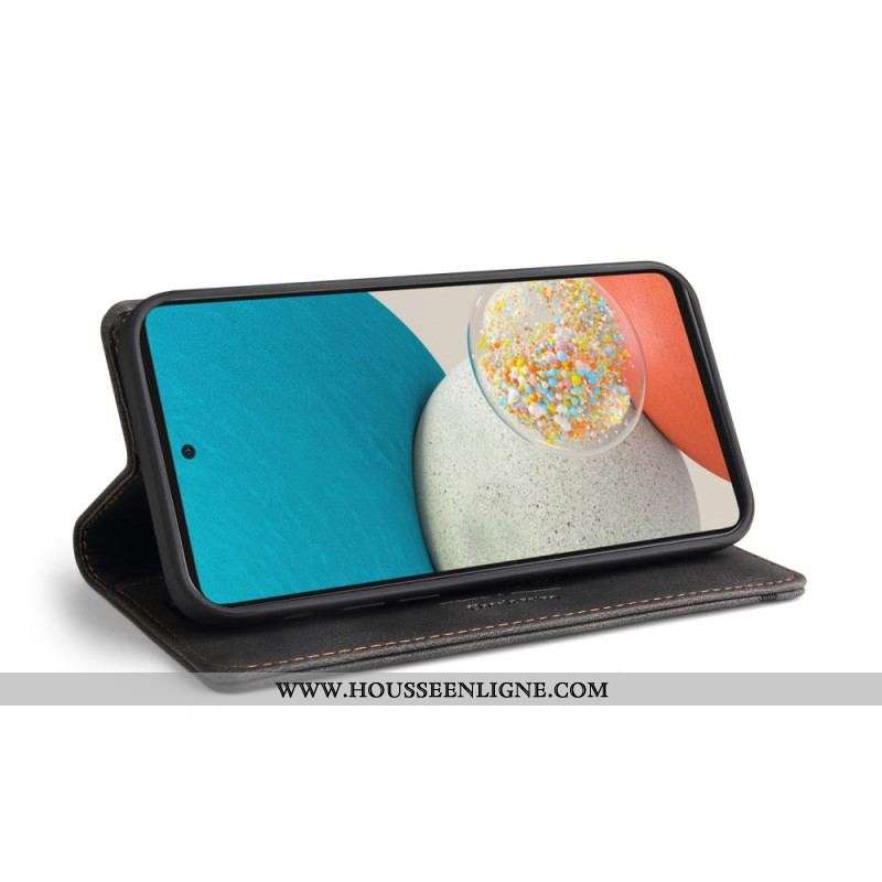 Flip Cover Samsung Galaxy A53 5G Simili Cuir GQ.UTROBE