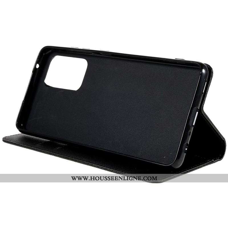 Flip Cover Samsung Galaxy A53 5G Simili Cuir Texturé