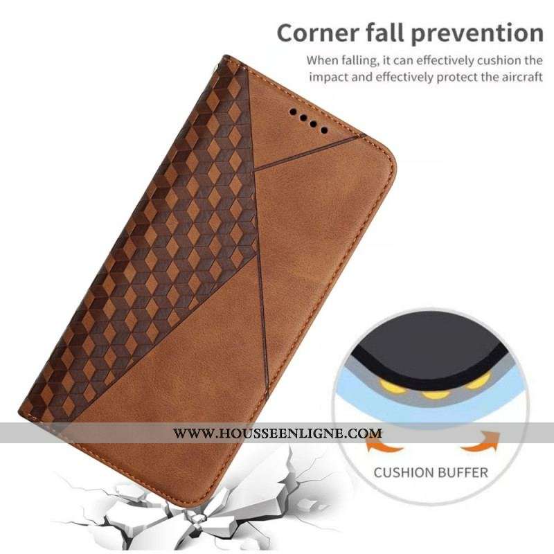 Flip Cover Samsung Galaxy A53 5G Style Cuir Motif 3D