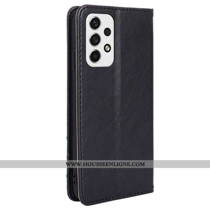 Flip Cover Samsung Galaxy A53 5G Style Cuir Rivet