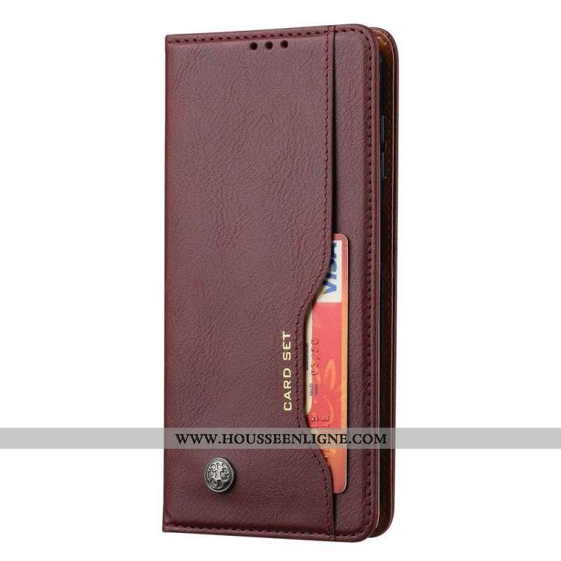 Flip Cover Samsung Galaxy A54 5G Simili Cuir Porte-Cartes
