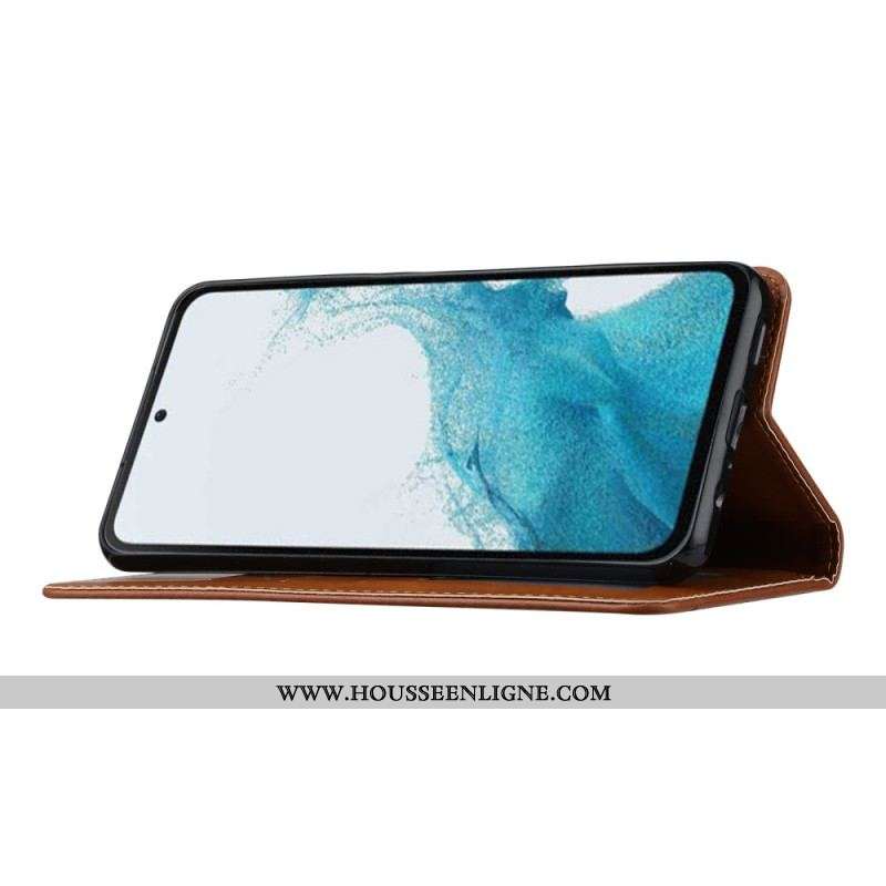 Flip Cover Samsung Galaxy A54 5G Simili Cuir Porte-Cartes