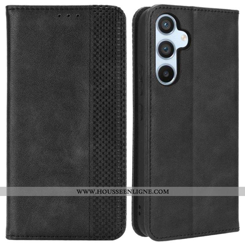 Flip Cover Samsung Galaxy A54 5G Style Cuir Stylisé