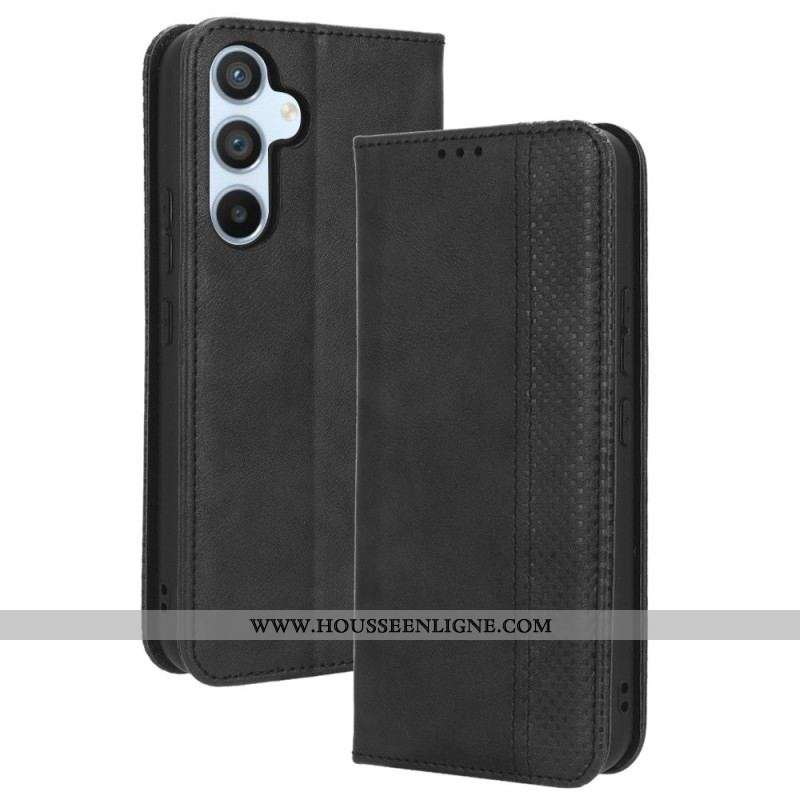 Flip Cover Samsung Galaxy A54 5G Style Cuir Stylisé