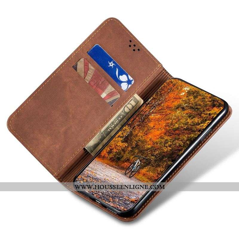Flip Cover Samsung Galaxy A54 5G Tissu