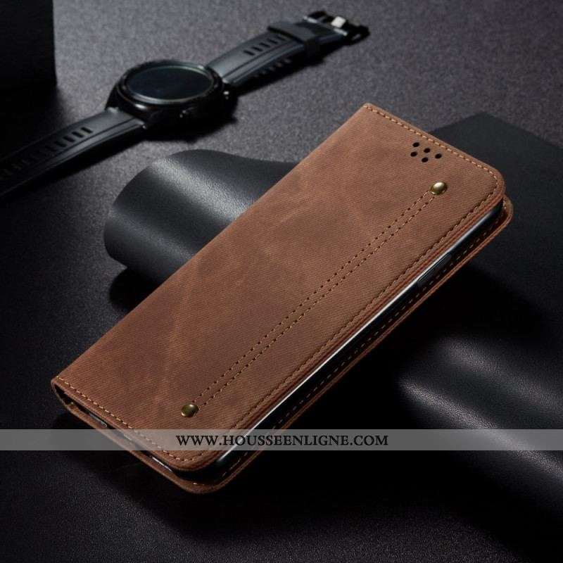 Flip Cover Samsung Galaxy A54 5G Tissu
