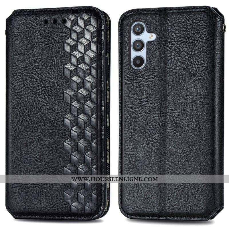 Flip Cover Samsung Galaxy A54 5G Vintage Motif 3D