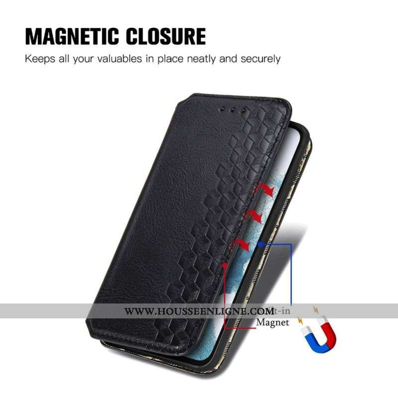 Flip Cover Samsung Galaxy A54 5G Vintage Motif 3D