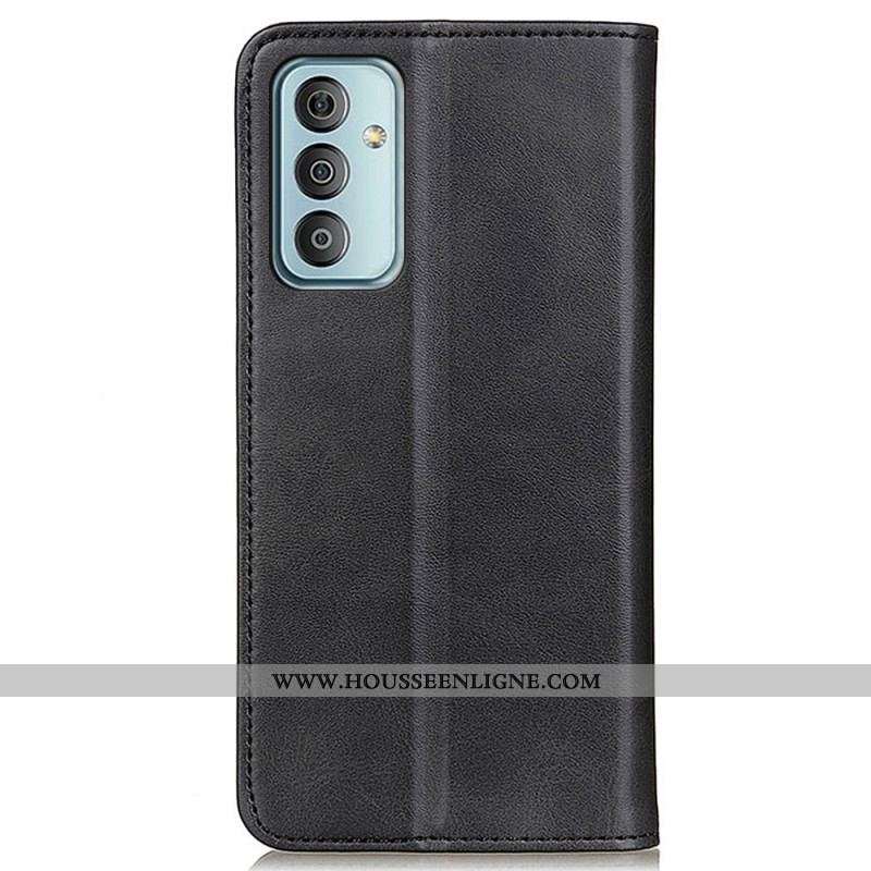 Flip Cover Samsung Galaxy M13 5G Cuir Fendu