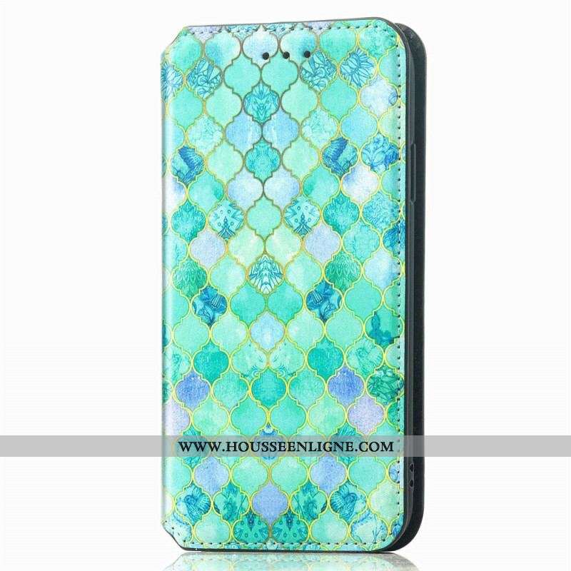 Flip Cover Samsung Galaxy M13 Design RFID Caseneo